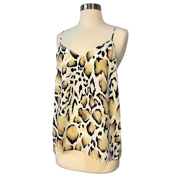 Equipment Layla Leopard Print Silk Cami - Picture 1 of 12